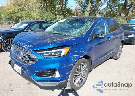 2020 Ford Edge Titanium из США, поврежденный, VIN 2FMPK4K95LBB29328